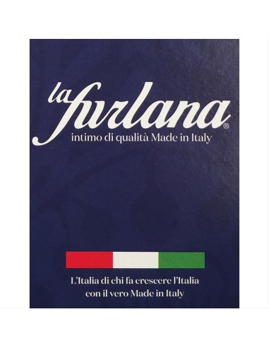 Maglia uomo a giro 100% cotone manica corta, La Furlana 4322