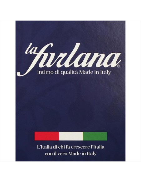 Maglia uomo a giro 100% cotone manica corta, La Furlana 4322
