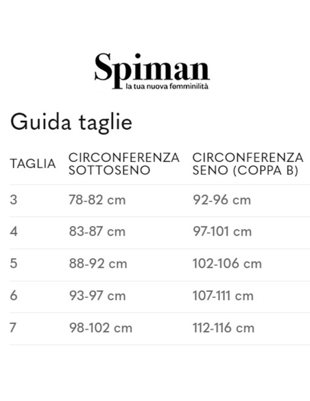 Reggiseno senza ferretto in pizzo elastico, Spiman Martina
