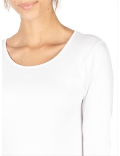Maglia Intima Donna Cotone Felpato Manica Lunga, MaRe 572 2