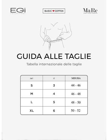 Maglia Donna 100% Cotone Girocollo Basic Cotton