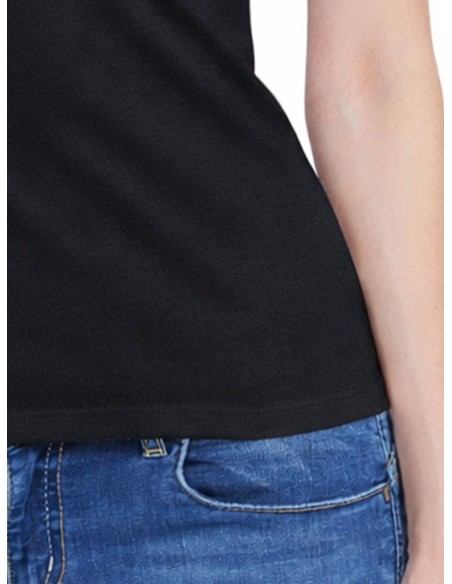 Maglia Donna 100% Cotone Girocollo Basic Cotton