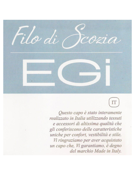 Canotta Donna Filo di Scozia Spalla Larga e Pizzo EGI 1234
