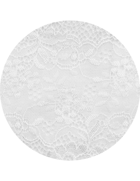 Top donna puro cotone 100% spalla stretta e pizzo MaRe 266