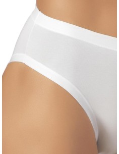Slip donna cotone elasticizzato bordi piatti, Marlene 199056 2
