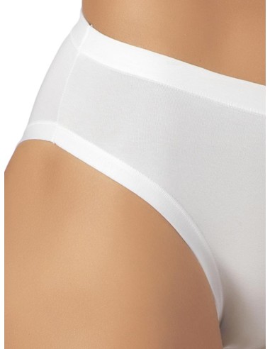 Slip donna cotone elasticizzato bordi piatti, Marlene 199056