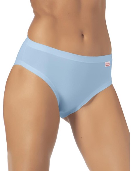 Slip donna cotone elasticizzato bordi piatti, Marlene 199056