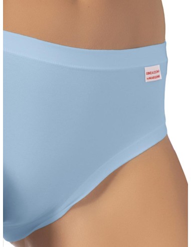 Slip donna cotone elasticizzato bordi piatti, Marlene 199056