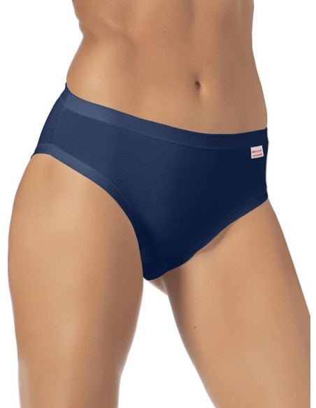 Slip donna cotone elasticizzato bordi piatti, Marlene 199056