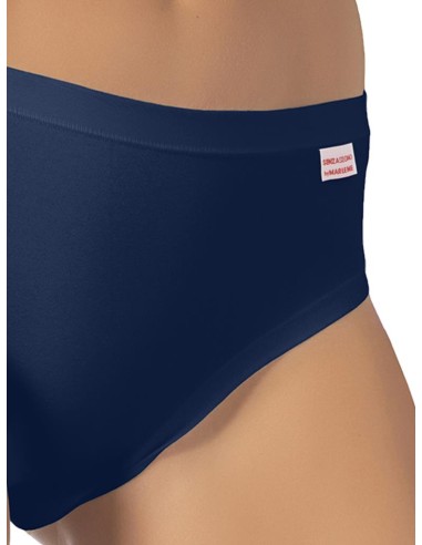 Slip donna cotone elasticizzato bordi piatti, Marlene 199056