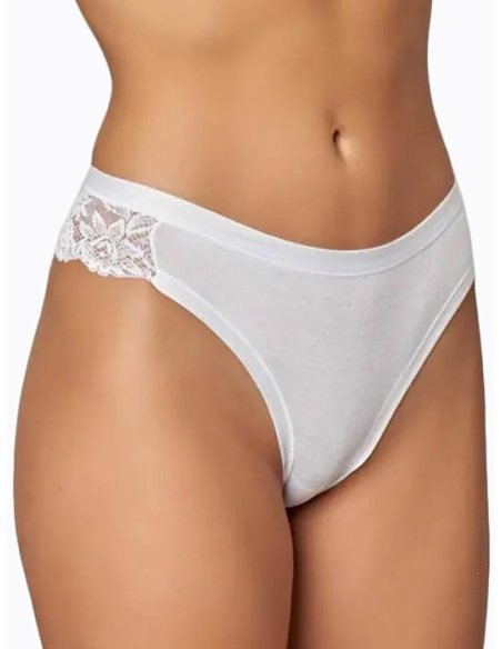 Slip Brasiliana Donna Vita Bassa Viscosa Pizzo Marlene 14371