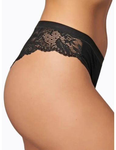 Slip Brasiliana Donna Vita Bassa Viscosa Pizzo Marlene 14371