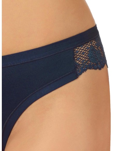 Slip Brasiliana Donna Vita Bassa Viscosa Pizzo Marlene 14371