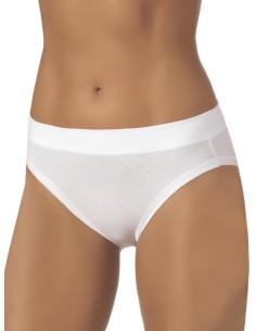 Slip Donna Cotone Elastico Fascia Alta in Vita Marlene 13166