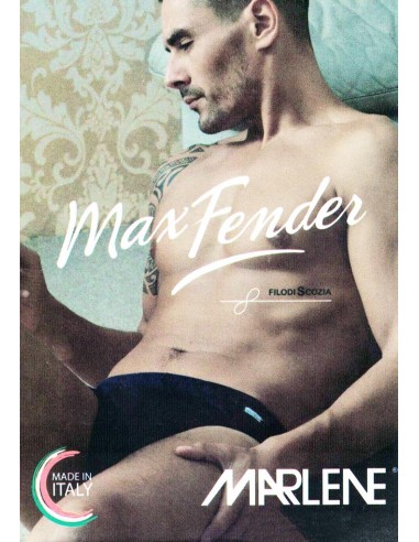 Boxer uomo Filo di Scozia Gamba Lunga e Apertura, Max Fender