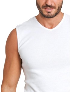 Maglia Smanicato Uomo 100% Cotone, Basic Cotton 907 2