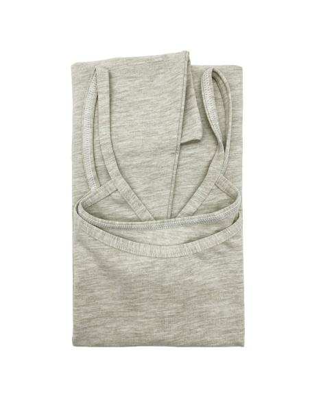 Top donna spalla stretta cotone elasticizzato, Marlene 52718