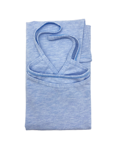 Top donna spalla stretta cotone elasticizzato, Marlene 52718