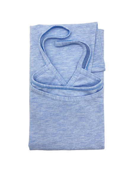 Top donna spalla stretta cotone elasticizzato, Marlene 52718