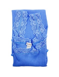Canotta donna 100% cotone con pizzo | Made in Italy 2