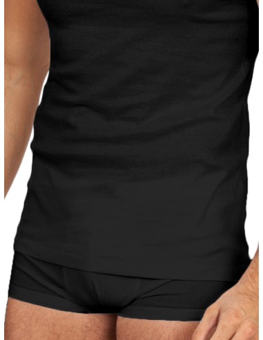 Canotta Uomo Spalla Larga 100% Puro Cotone, MaRe 3286