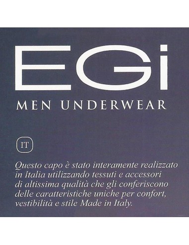 Maglia uomo Filo di Scozia girocollo manica corta, EGI 5421