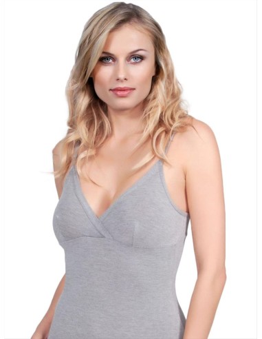 Top Canotta Donna Modal Spalla Stretta Forma Seno EGI 1133