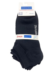 3 Paia fantasmini Filo di Scozia alla caviglia, North Pole 2
