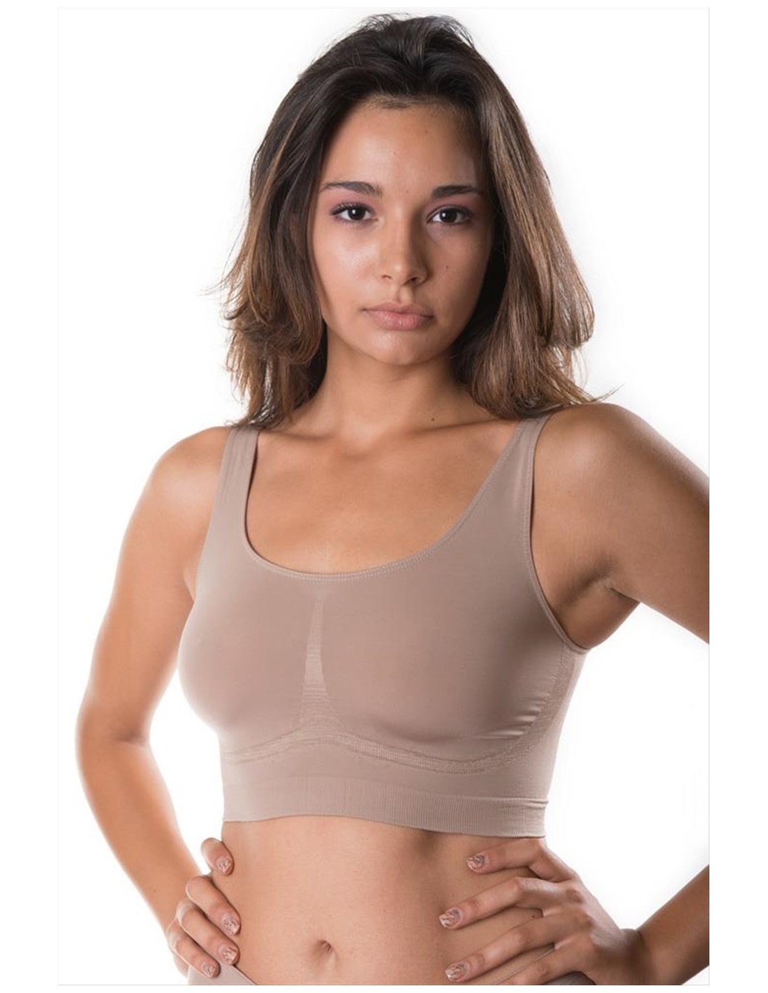 Reggiseno sportivo modellante spalla larga CEC CO400