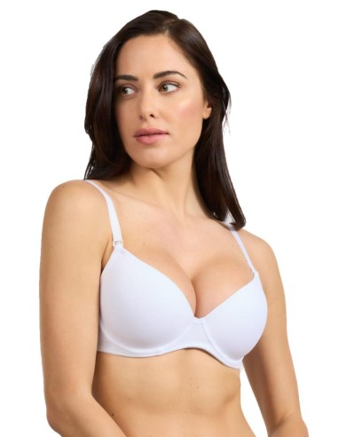 Reggiseno con spalline trasparenti, Spiman 348