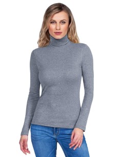 Dolcevita Donna 100% Cotone Manica Lunga, Basic Cotton 655 2
