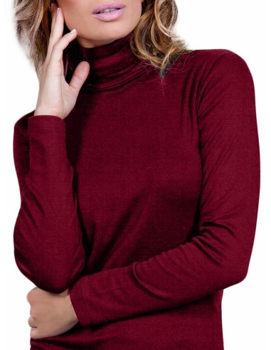 Dolcevita Donna 100% Cotone Manica Lunga, Basic Cotton 655